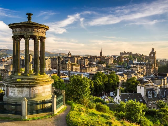 Edinburgh clains the eight spot, with an annual increase in rental searches of 19 per cent.