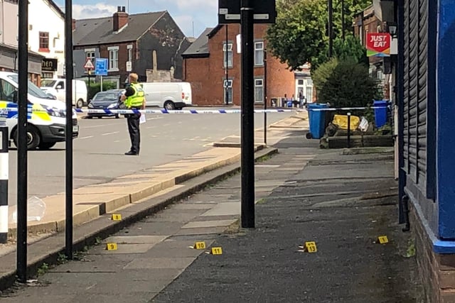 Police have yet to release any information about the suspected culprits, but members of the community believe it is almost certainly connected to warring drug gangs.
Police previously said shootings in May in nearby Nether Edge and Sharrow were believed to be targeted attacks linked to a feud between rival gangs.