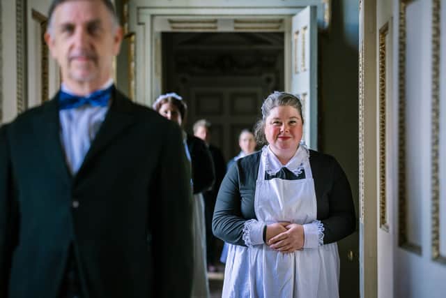 A scene from If These Walls Could Talk - The Royal Visit at Wentworth Woodhouse