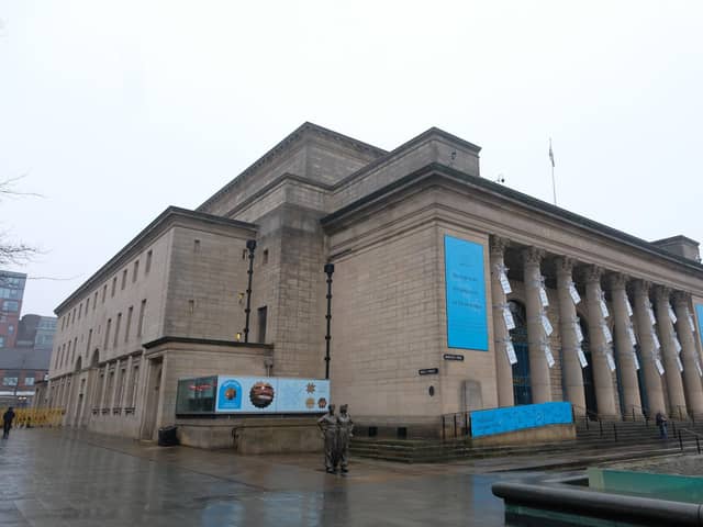 Manor Operatic has announced its City Hall panto for 2023-24 will be Robin Hood. PIctured is Sheffield City Hall