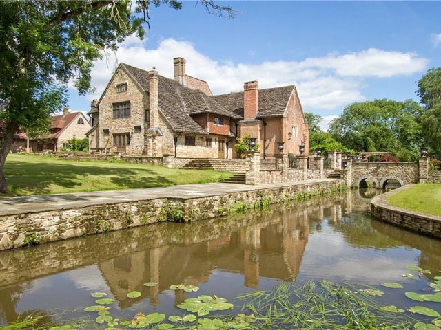 Chesworth House is a beautiful Tudor mansion dating from the 15th century. The property still retains many of its period features, including inglenook fireplaces, oak boarded floors and exposed oak roof trusses, and sits surrounded by more than 24 acres of gardens. Price: £5,500,000.