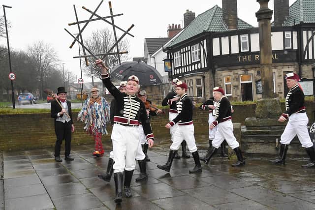 Handsworth, Woodhouse and Grenoside were treated to a daring display of traditional sword dancing from two rival teams on December 26 and 27.