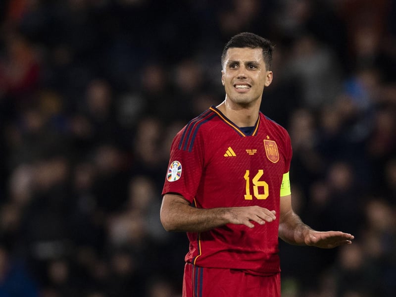 Many would claim Rodri as the best defensive midfielder in the world. Key to Pep Guardiola's Manchester City side, he is Spain's highest valued player at the tournament with a market valuation of £102.1 million. Just a world class talent.