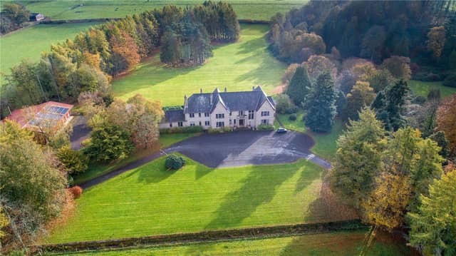 Boquhan House and estate.