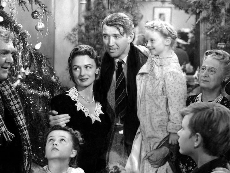 A clear winner in our poll was It's a Wonderful Life. A sure fie Christmas classic and played in cinemas across the country year after year. It wouldn't be Christmas without it.