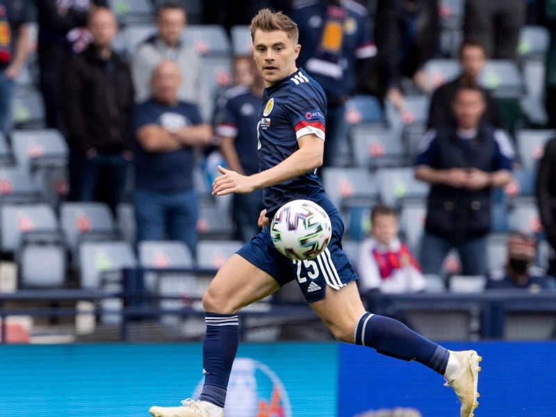 Looked lively when he came off the bench on Monday and could give Scotland a more attacking outlook if deployed down the right flank at Wembley