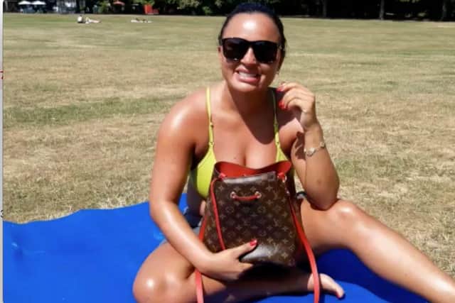 Businesswoman Demi Lambton, aged 27, who was soaking up the rays in a parched Endcliffe Park, said the sun had health benefits if taken in moderation.