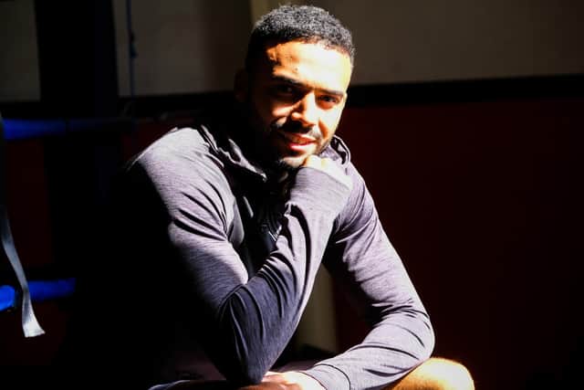 Sheffield boxer Anthony Tomlinson at his Manor Boxing Academy base. Photo: Dean Atkins.