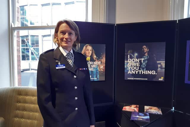 South Yorkshire Police Assistant Chief Constable, Sarah Poolman, said that just as it is important that both men and women are involved in what the campaign terms as the ‘fightback’ against inappropriate behaviour, it is also important that both men and women’s voices are heard when discussing how best to tackle it