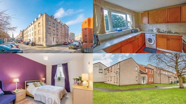 The cheapest Edinburgh properties currently on the market.