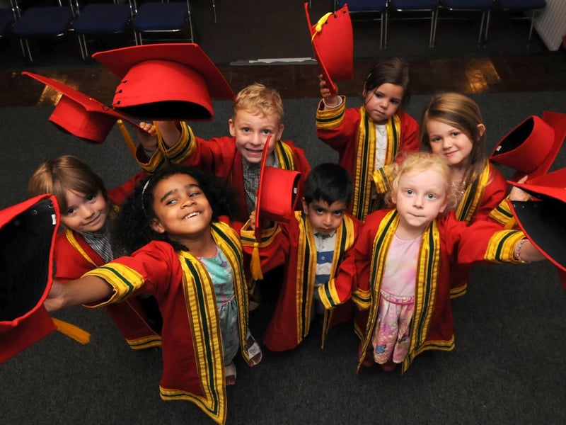 Cleadon Village Kindergarten graduation 8 years ago. Did you get to see it?