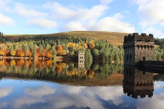 Autumn reflections at the Derwent Dam taken by Julian Stevens