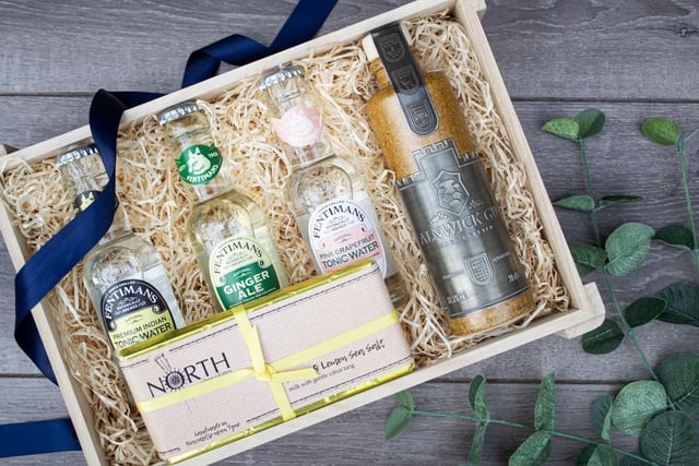 Alnwick-based luxury hamper company Heather & Bale have some fantastic Northumberland-made products available for delivery.  They include a great range of drinks hampers which are perfect to send as a gift - or as a present to yourself. Among them is this Alnwick Gin and Fentimans crate priced £46.50. Visit HeatherandBale.co.uk