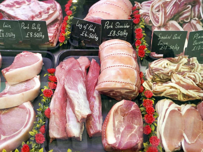 All of the produce used to make dishes on the restaurant's menu has come from the farm, and is also available to buy in the farm shop