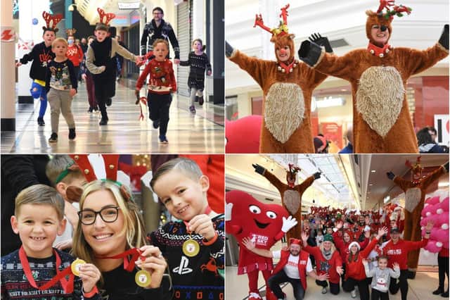 Families have been getting involved in some festive fun in Sunderland city centre.