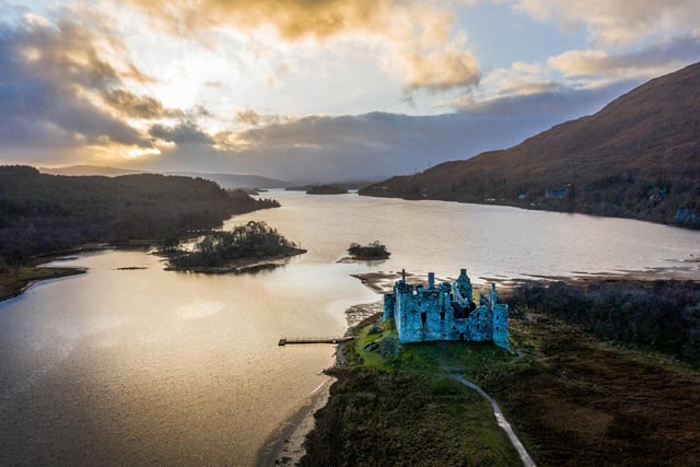 The powerbase of the Campbells of Glenorchy and one of the most photographed castles in Scotland rises out of the banks of Loch Awe.