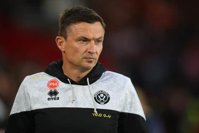 Sheffield United manager Paul Heckingbottom spoke with Max Lowe about his role before the game: Lexy Ilsley / Sportimage