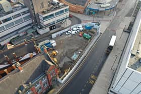 Work has started on a £20m student block in Sheffield despite delays due to the pandemic.