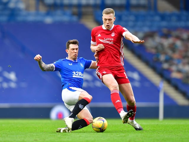 Always on the move but Scott Arfield was playing his usual role with Jack allowed to advance more. Commendable performance after so much football and travel recently but not quite on his top game against former side and rested once game beyond doubt.