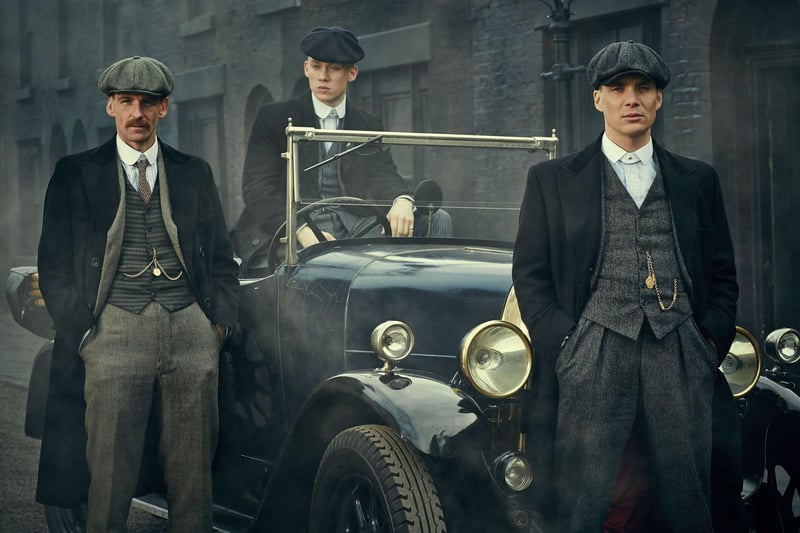 Peaky Blinders actor Paul Anderson, left, declared  his allegiances by appearing in a video on Kieran Tierney’s Twitter feed in character as Arthur Shelby holding up a Celtic shirt.




