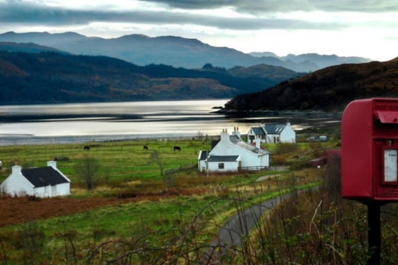 The pretty township of Kylerhea doesn't have any shops or restaurants, so is the perfect place to get away from it all.