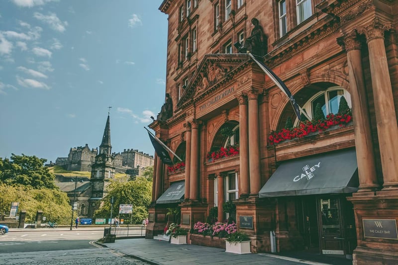 Address: Princes St, Edinburgh EH1 2AB. Rating: 5-star. Guest rating: 4.5 out of 5 (1,785 reviews). What people say: "The staff and service were excellent and it is located in a perfect location."