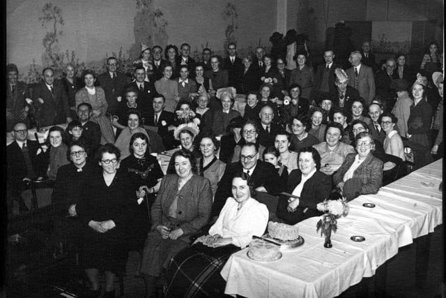 The first meeting of the Sheffield Branch of the British Polio Fellowship in the late 1940s