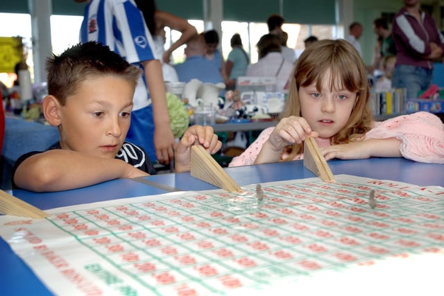 It's the Rift House Primary School summer fair in 2005. Can you recognise someone you know in the photo?