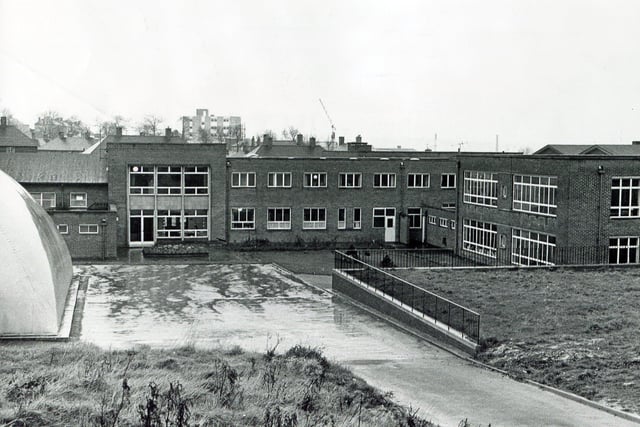 Beaver Hill Secondary School, Handsworth Grove Road, Sheffield, pictured in March 1975