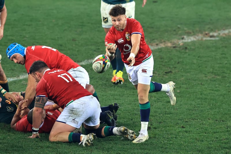 Owen Farrell, Ali Price, pictured, Rory Sutherland and the rest tried manfully but were powerless to turn the tide as South Africa pulled away in the second half.
