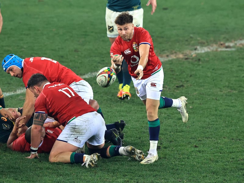 Owen Farrell, Ali Price, pictured, Rory Sutherland and the rest tried manfully but were powerless to turn the tide as South Africa pulled away in the second half.