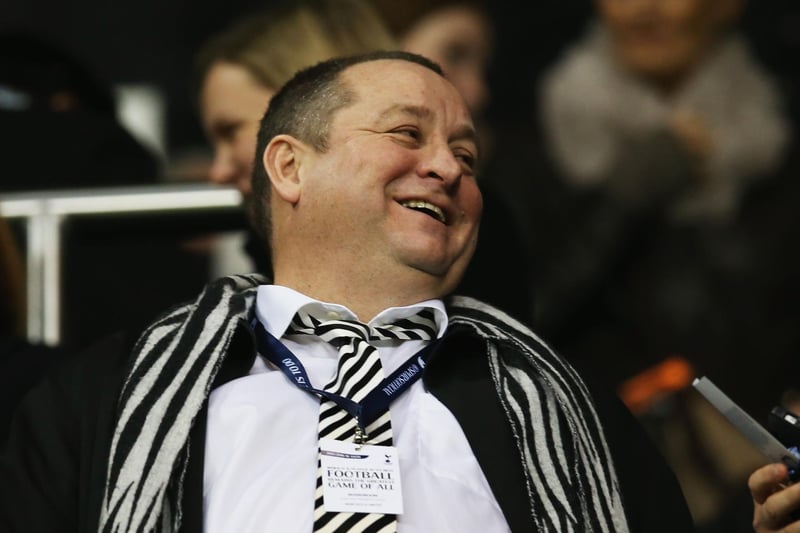 The controversial former Newcastle United owner Mike Ashley was born in Walsall and grew up in Buckinghamshire. The retail entrepreneur and chief executive of Frasers Group Plc (formerly Sports Direct) is said to be the 61st richest person in the UK with an estimated net worth of £2.718 billion
