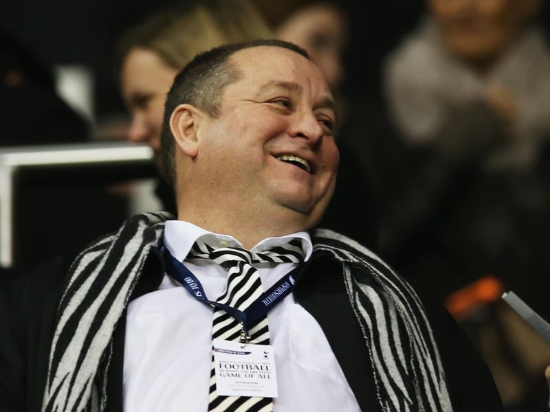 The controversial former Newcastle United owner Mike Ashley was born in Walsall and grew up in Buckinghamshire. The retail entrepreneur and chief executive of Frasers Group Plc (formerly Sports Direct) is said to be the 61st richest person in the UK with an estimated net worth of £2.718 billion