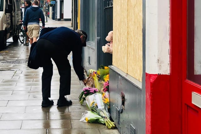 Both pedestrians were rushed to hospital where the young boy sadly died. This morning mourners could be seen laying messages and flowers at the spot.