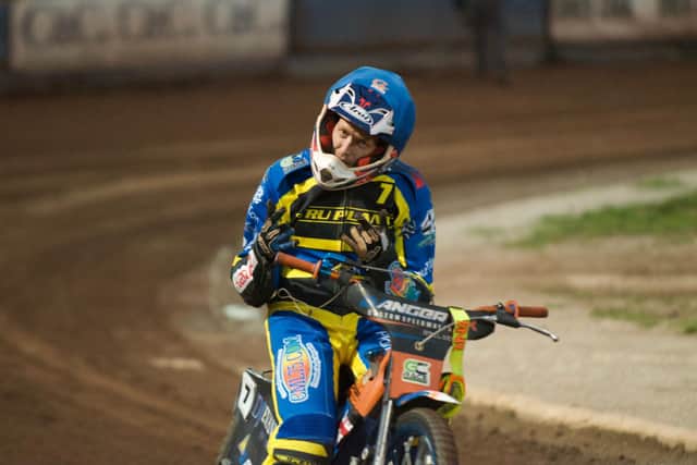 Sheffield rider Stefan Nielsen has still not fully recovered from injuries sustained last season. Photo: Charlotte Flanigan