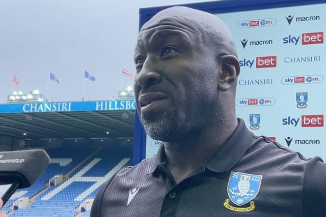 Darren Moore was pleased with Sheffield Wednesday's win over Doncaster Rovers.