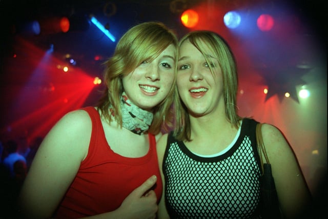From the left - Jemma and Kate at SHAG at The Leadmill.