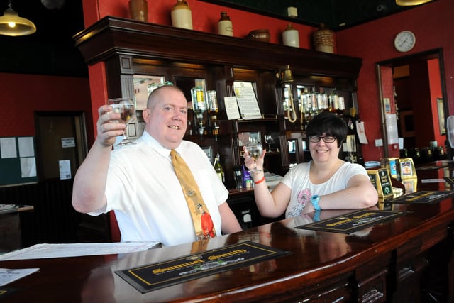 New managers at the Adam and Eve, Laygate, in 2014 were Barrie and Andrea Millett.