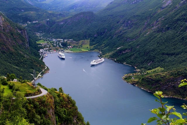 The pandemic scuppered Kay McFarlane's plans for a journey through the Norwegian fjords. Pictured is Geirangerfjord.