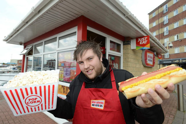David Reidy opened cinema snacks business Movie Foods in 2017.