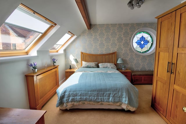 This bedroom has a four-piece en-suite.