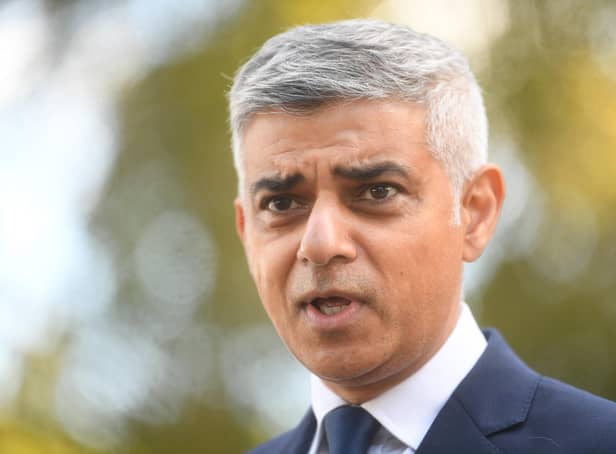 Mayor of London Sadiq Khan
(Photo by Victoria Jones - WPA Pool/Getty Images)