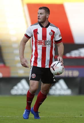 Jack O’Connell of Sheffield Utd: Darren Staples/Sportimage
