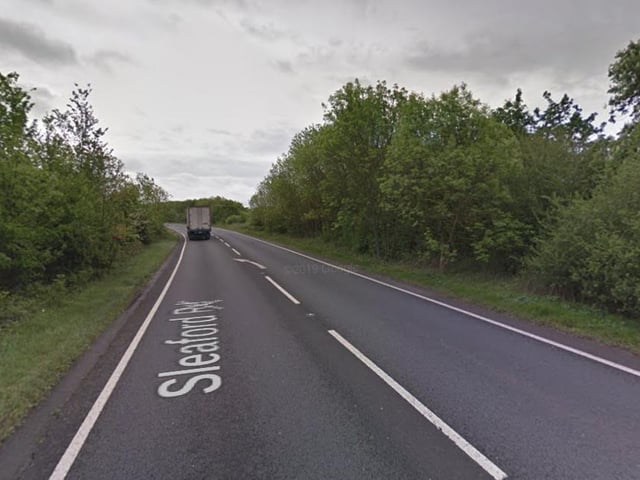 Mobile speed camera, in operation from Monday 9 March to Sunday 15 March