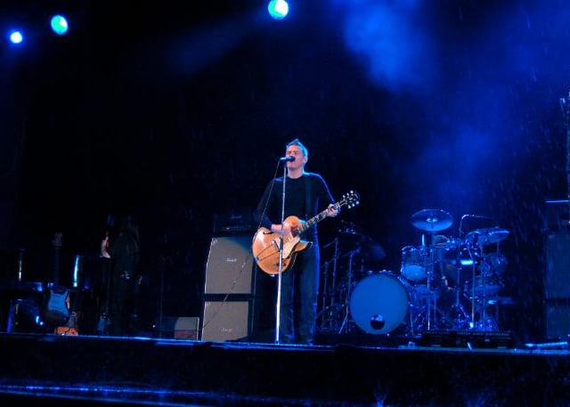 In 2007 Bryan Adams performed at the Keepmoat Stadium in the rain.