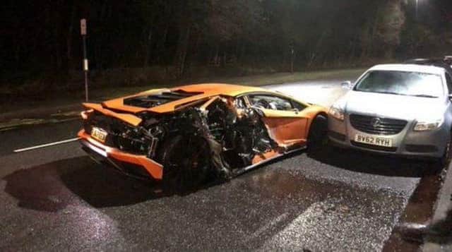 Lys Mousset's Lamborghini supercar was destroyed in a crash in Sheffield (Photo: Andrew Johnson)