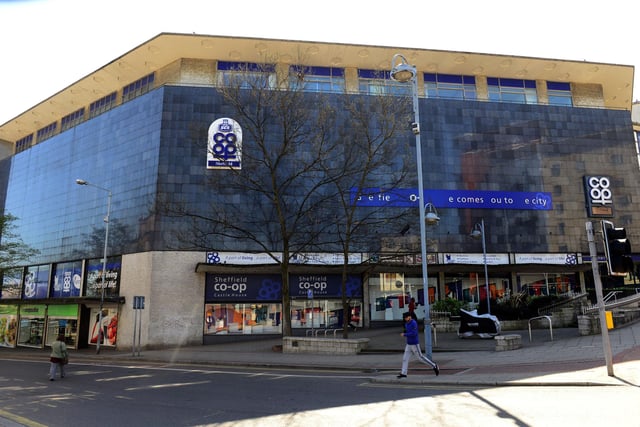 Castle House Co-op department store, pictured in April 2016