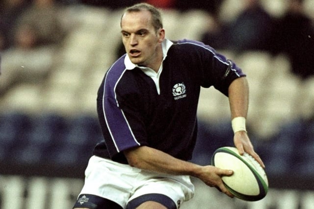 Gregor Townsend, the current Scottish team’s head coach, earned a place in sport’s history books by scoring a try in all four games of 1999’s championship. The ex-Gala star, 47, was capped 82 times between 1993 and 2003. Here he's pictured in action during a Rugby World Cup qualification match against Spain at Murrayfield in Edinburgh in December 1998. (Photo: Michael Cooper/Allsport)