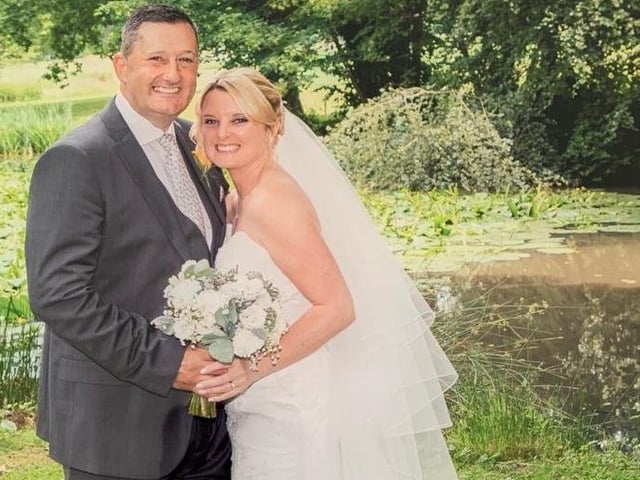 Nikki Bell, pictured with her husband, Rich, is a police officer for Hampshire Constabulary and was nominated by Lisa Alderton.
