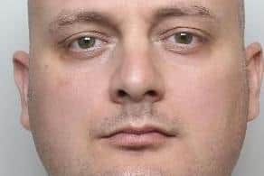 Pictured is Wesley Booth, aged 41, of Alan Moss Road, Loughborough, who was sentenced at Sheffield Crown Court to 32 months of custody after he admitted: two counts of attempting to communicate sexually with a girl aged under 13; two counts of attempted sexual grooming of a girl aged under 13; two counts of attempting to arrange or facilitate sexual activity with a girl aged 13; and three counts of making indecent images of children relating to categories A, B and C.